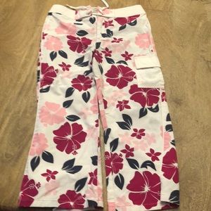 Floral Pants - luau ready